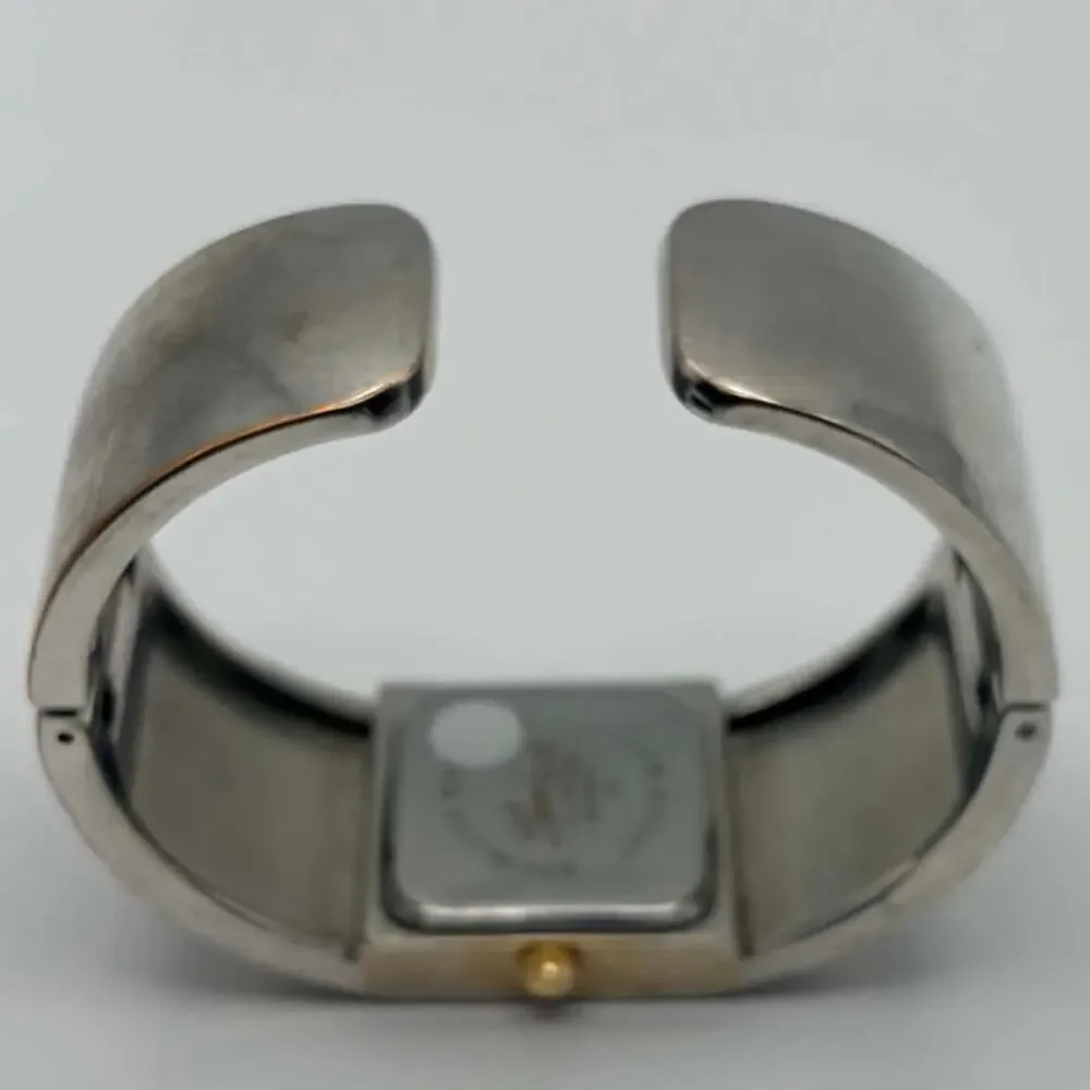 Silver Crystal Geneva Watch